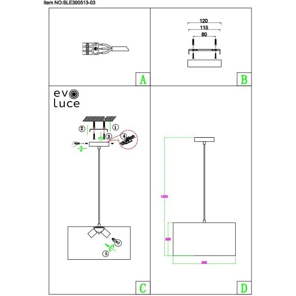 SLE300513-03 Светильник подвесной Никель/Серый, Серебристый E27 3*40W BRESCIA SLE300513-03 Светильник подвесной Никель/Серый, Серебристый E27 3*40W BRESCIA