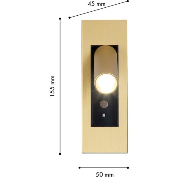 Спот Bedside 4281-1W