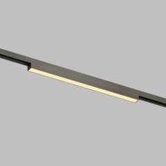 Трековый светодиодный линейный светильник Denkirs SHINE LINEAR ZigBee DK5951-DN 48V 10Вт 2700–6000K IP20 темный никель