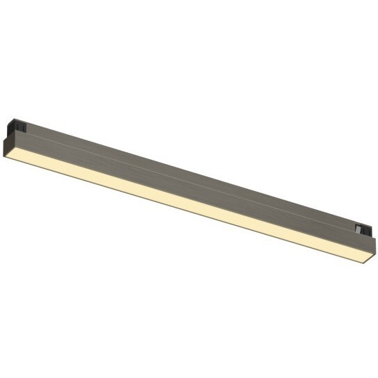 Трековый светодиодный линейный светильник Denkirs SHINE LINEAR ZigBee DK5951-DN 48V 10Вт 2700–6000K IP20 темный никель