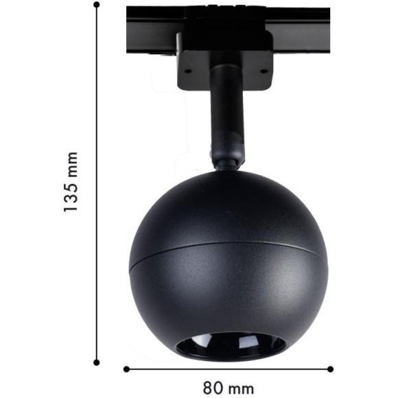 4227-1U Трековый магнитный светодиодный SMART (TUYA, Алиса, Bluetooth, Wi-Fi) светильник Favourite Unika 42V CRI90+ 3000-6000К 500Лм 36° 8Вт