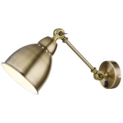 Спот на гибкой ножке Arte Lamp A2054AP-1AB Braccio под лампу 1xE27 60W Спот на гибкой ножке Arte Lamp A2054AP-1AB Braccio под лампу 1xE27 60W
