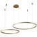 Люстра Crystal Lux FORTUNA SP123W LED GOLD
