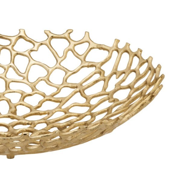 427492 KIMITSU Чаша декоративная золотая Ø380 H75