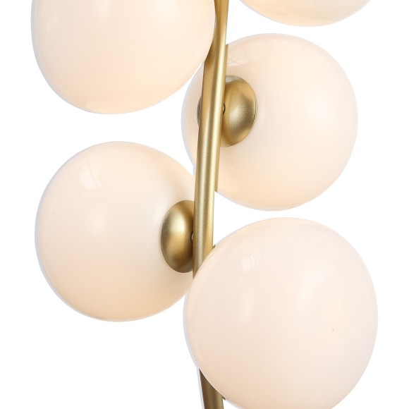 SL1519.303.06 Светильник подвесной ST-Luce Латунь/Белый G9 6*5W 4000K SWEVEN