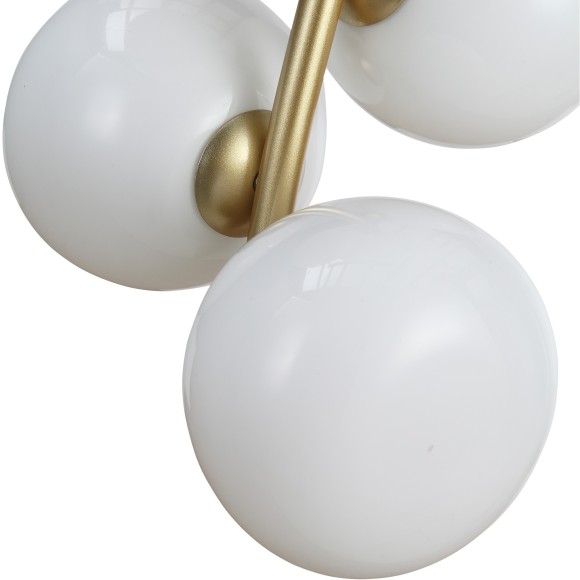 SL1519.303.06 Светильник подвесной ST-Luce Латунь/Белый G9 6*5W 4000K SWEVEN