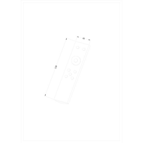 Пульт управления Smart светильниками Maytoni Exility DRC034-B