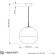 Подвесной светильник Lumina Deco Veroni LDP 1029-150 R.GD