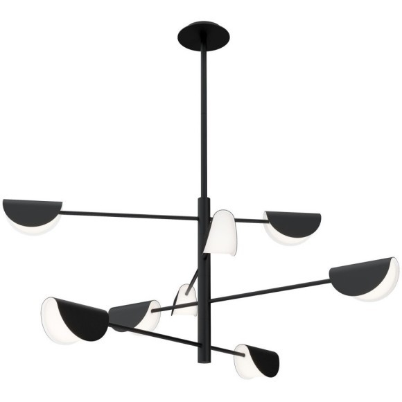 Люстра на штанге Maytoni MOD126PL-08B Mollis под лампы 8xG9 28W