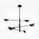 Люстра на штанге Maytoni MOD126PL-08B Mollis под лампы 8xG9 28W
