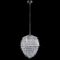 Светильник подвесной Crystal Lux CHARME SP6 CHROME/TRANSPARENT