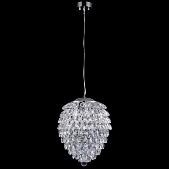 Светильник подвесной Crystal Lux CHARME SP6 CHROME/TRANSPARENT