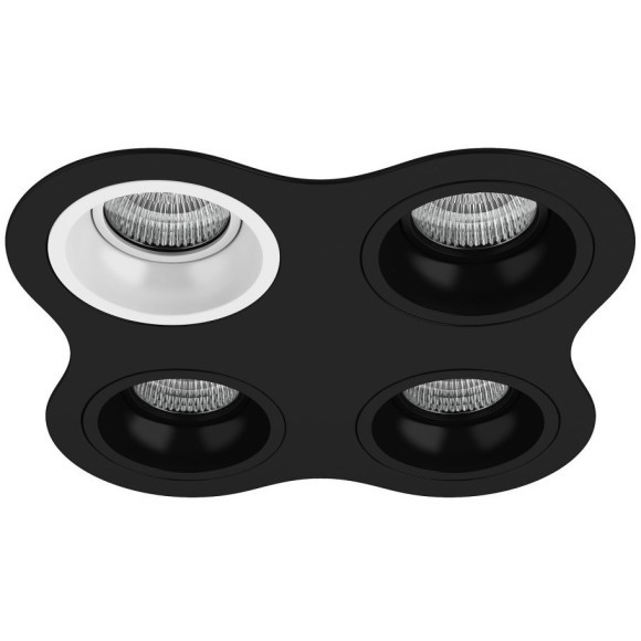 Встраиваемый светильник Lightstar D64706070707 Domino под лампы 4xGU5.3 200W