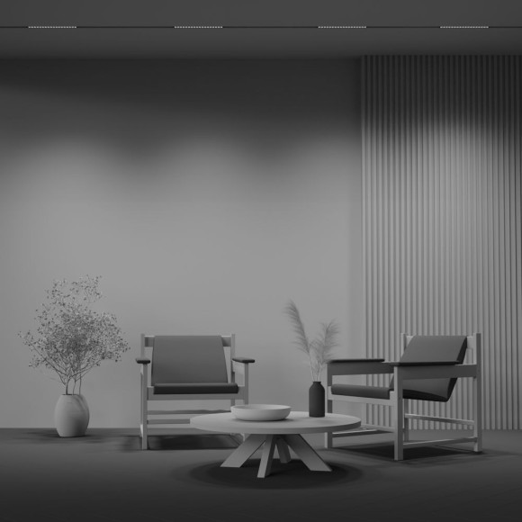 TR031-4-18W3K-S-DS-B Трековый магнитный SMART (App, Bluetooth Mesh, Алиса) светодиодный светильник Maytoni Exility CRI90+ 2700-6000К 1350Лм 36° 18Вт