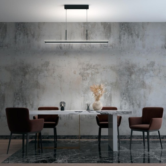 Светильник подвесной диммируемый со сменой цв.температуры, пульт ДУ (2.4G) в комплекте LED 50W ITER 358991 OVER