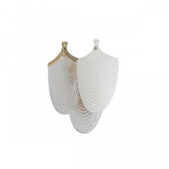 5051/3W HALL ODL24 517 золото/белый/прозрачный/металл/фарфор/стекло Бра G9 3*40W PORCELA 5051/3W HALL ODL24 517 золото/белый/прозрачный/металл/фарфор/стекло Бра G9 3*40W PORCELA