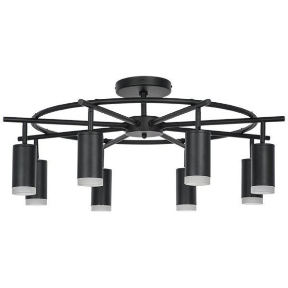 Люстра на штанге Lightstar LR7183780 Rullo под лампы 8xGU10 400W