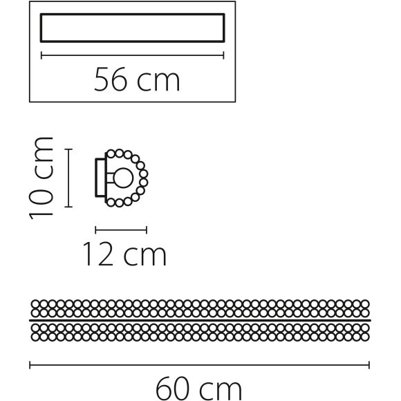Светильник настенный Monile Lightstar 704652