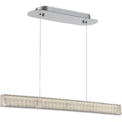 SL6008.133.01 Люстра подвесная ST-Luce Хром/Хром LED 1*30W 3000K LATOZZO