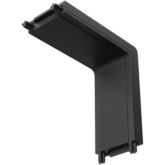 Коннектор с потолка на стену для накладного плоского шинопровода Maytoni Radity TRA084CI-11B