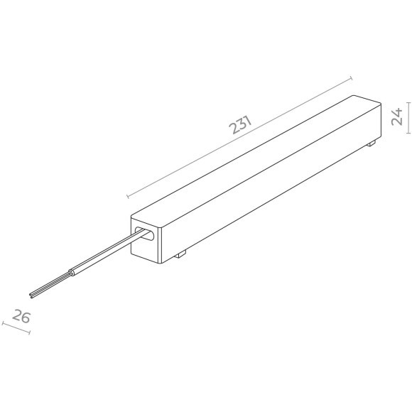 ST063.448.200 Блок питания 200Ватт ST Luce Skyflat
