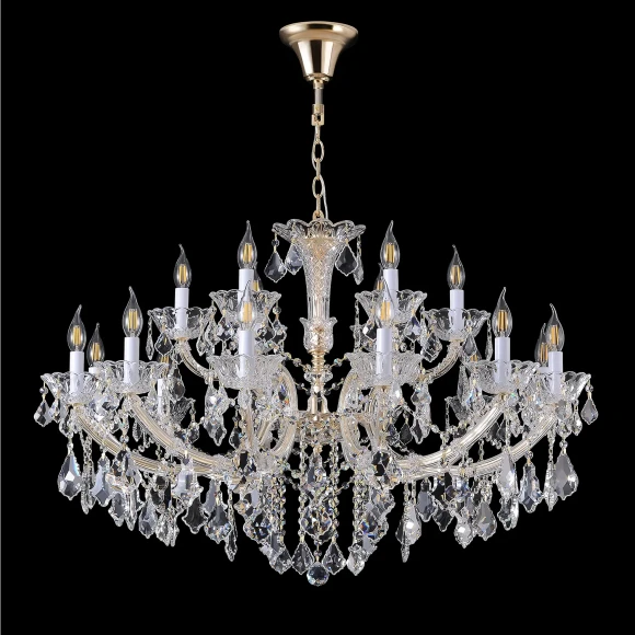 Люстра Crystal Lux CRISTELLE SP12+6 GOLD 4290/318