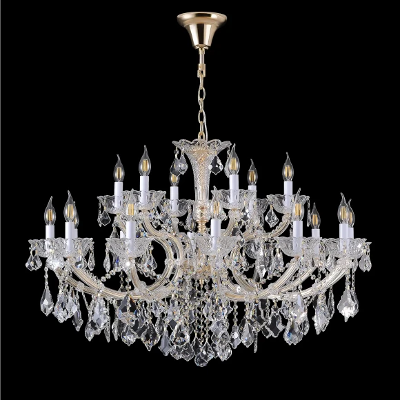 Люстра Crystal Lux CRISTELLE SP12+6 GOLD 4290/318
