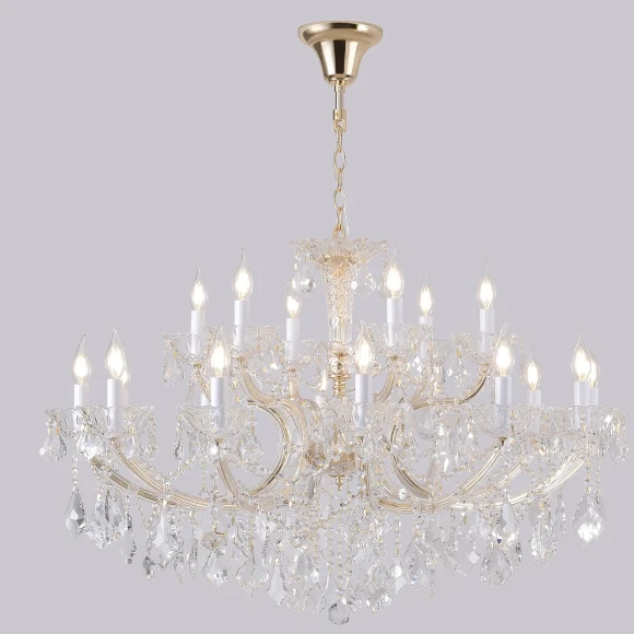 Люстра Crystal Lux CRISTELLE SP12+6 GOLD 4290/318