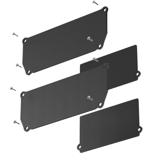 Торцевая заглушка 2шт черная (для профиля-ниши ALM-9940-SC-B-2M) Maytoni ALM012EC-SC-B