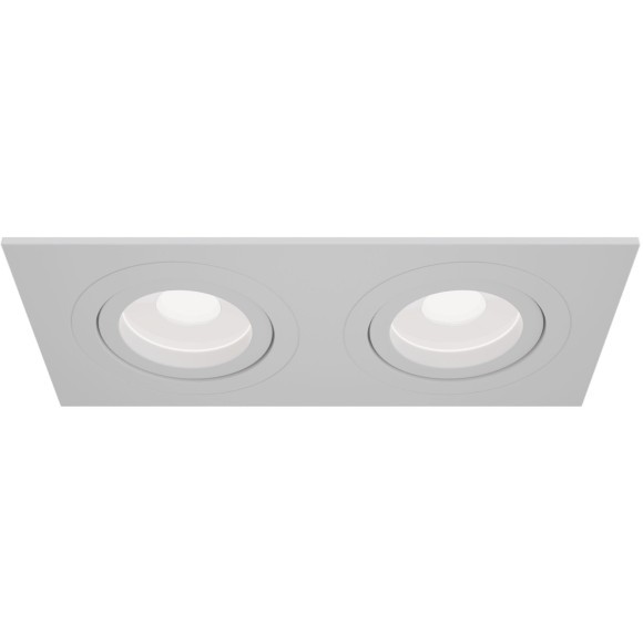 Встраиваемый светильник Maytoni DL024-2-02W Atom под лампы 2xGU10 50W