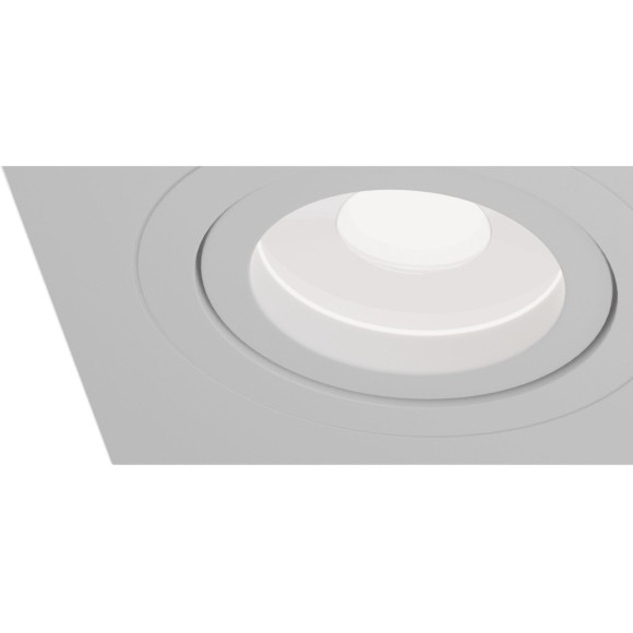 Встраиваемый светильник Maytoni DL024-2-02W Atom под лампы 2xGU10 50W