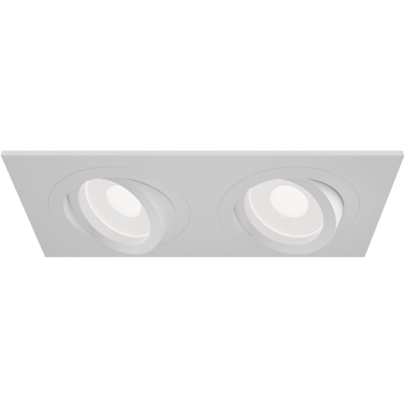 Встраиваемый светильник Maytoni DL024-2-02W Atom под лампы 2xGU10 50W