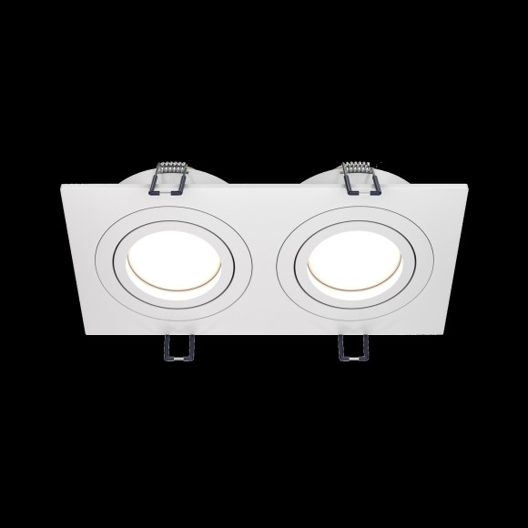 Встраиваемый светильник Maytoni DL024-2-02W Atom под лампы 2xGU10 50W