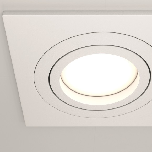 Встраиваемый светильник Maytoni DL024-2-02W Atom под лампы 2xGU10 50W