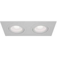 Встраиваемый светильник Maytoni DL024-2-02W Atom под лампы 2xGU10 50W