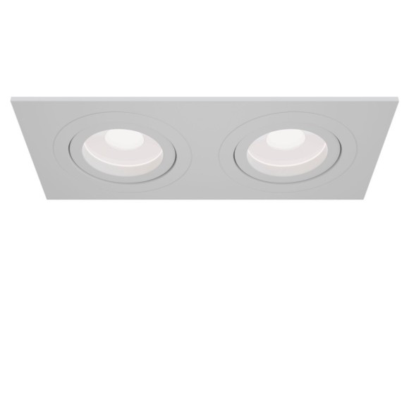 Встраиваемый светильник Maytoni DL024-2-02W Atom под лампы 2xGU10 50W