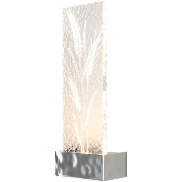 Хромированный светодиодный настенный светильник (бра) без выкл на корпусе LED 2W RA80 50лм 3000К Maytoni Ornate MOD318WL-L3CH3K