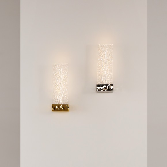 Хромированный светодиодный настенный светильник (бра) без выкл на корпусе LED 2W RA80 50лм 3000К Maytoni Ornate MOD318WL-L3CH3K