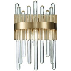 SL1167.301.01 Бра ST-Luce Латунь/Латунь, Прозрачный E14 1*40W TELLURIO SL1167.301.01 Бра ST-Luce Латунь/Латунь, Прозрачный E14 1*40W TELLURIO