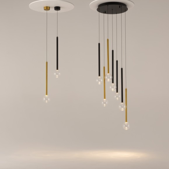 Подвесной светоидодный светильник 3Вт RA80 150лм 3000К Maytoni Bubble dream MOD383PL-L4BS3K