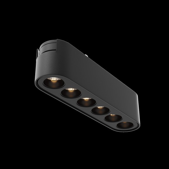 TR082-1-6W3K-M-B Трековый магнитный светодиодный светильник Maytoni Radity 48V CRI90+ 3000К 600Лм 36° 6Вт
