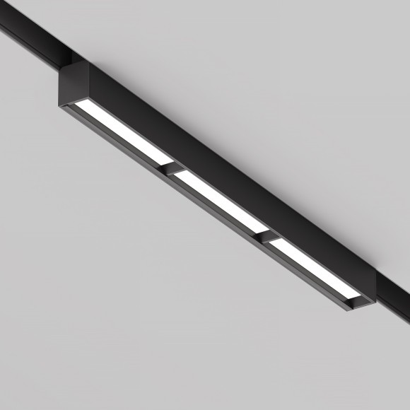 TR106-2-18W3K-B Трековый магнитный светодиодный светильник Maytoni Exility CRI90+ 3000К 719Лм 120° 18Вт