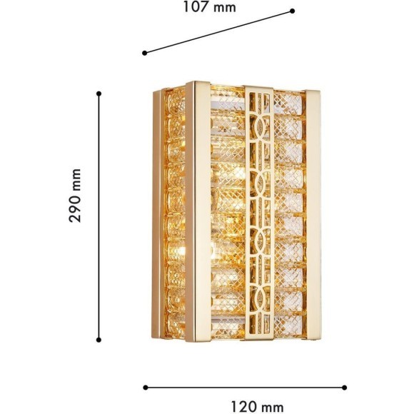 Настенный светильник Theatrum 4206-2W