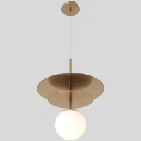 Светильник подвесной Crystal Lux UVA SP1.2 BRASS 3282/201.2