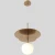 Светильник подвесной Crystal Lux UVA SP1.2 BRASS 3282/201.2