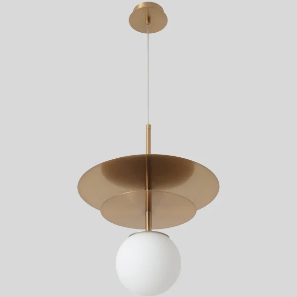 Светильник подвесной Crystal Lux UVA SP1.2 BRASS 3282/201.2