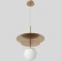 Светильник подвесной Crystal Lux UVA SP1.2 BRASS 3282/201.2