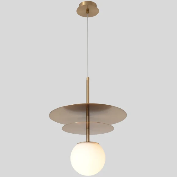 Светильник подвесной Crystal Lux UVA SP1.2 BRASS 3282/201.2