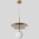 Светильник подвесной Crystal Lux UVA SP1.2 BRASS 3282/201.2