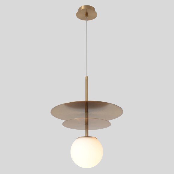 Светильник подвесной Crystal Lux UVA SP1.2 BRASS 3282/201.2